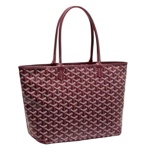 goyard artois burgundy|goyard artois mm price 2022.